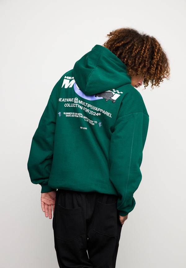 Multiply Spparel Oversize Hoodie TAKE OFF Botanical Garden Kostenlose Rückgabe