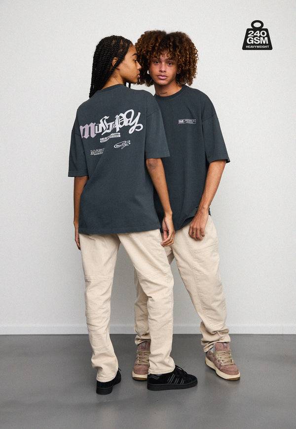 Multiply Spparel Oversize T-Shirt HEAVY Black Soda Neueste Stile