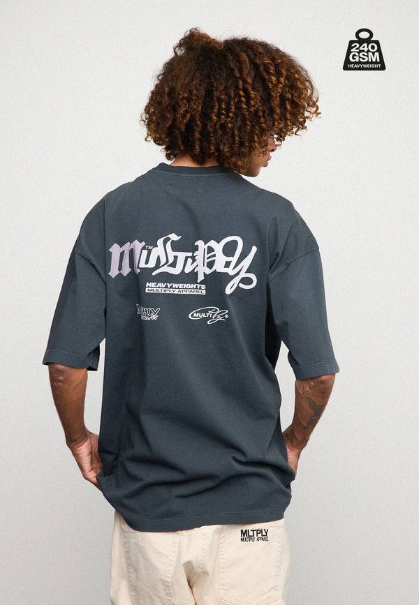 Multiply Spparel Oversize T-Shirt HEAVY Black Soda Neueste Stile