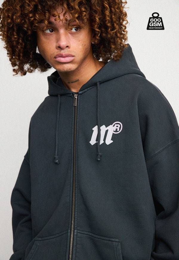 Multiply Spparel Oversize Zip Hoodie MASSIVE Black Soda Bis zu 50% Rabatt