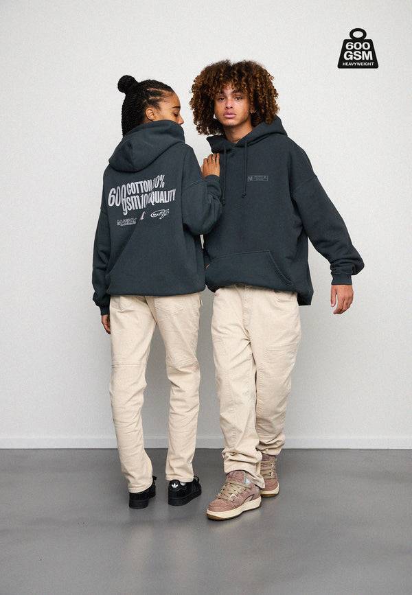 Multiply Spparel Oversize Hoodie HEAVY Black Soda Bis zu 60% Rabatt