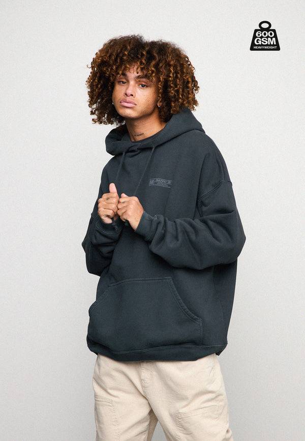 Multiply Spparel Oversize Hoodie HEAVY Black Soda Bis zu 60% Rabatt
