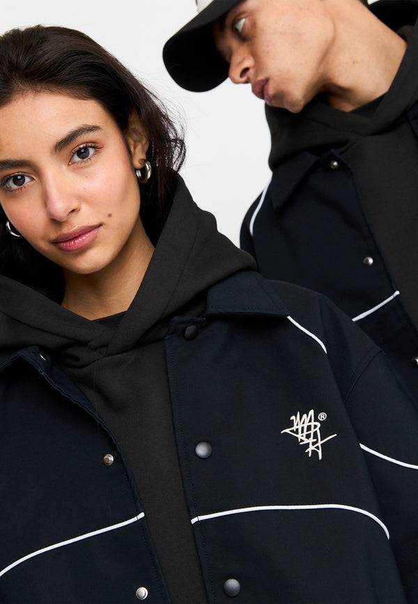 Multiply Spparel Blouson OVERHEATING Black Vierteljährliche Förderung