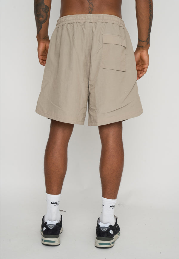 Multiply Spparel Woven Shorts ANTIQUE Vintage Khaki Fabrikladen