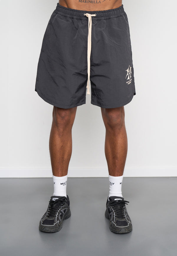 Multiply Spparel Woven Shorts SKETCH Black Soda Black Friday Preise