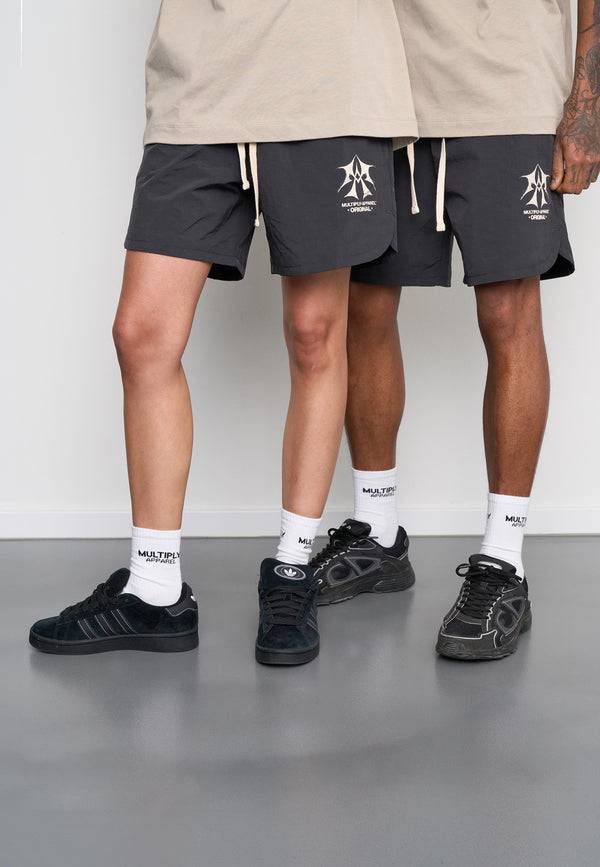 Multiply Spparel Woven Shorts SKETCH Black Soda Black Friday Preise