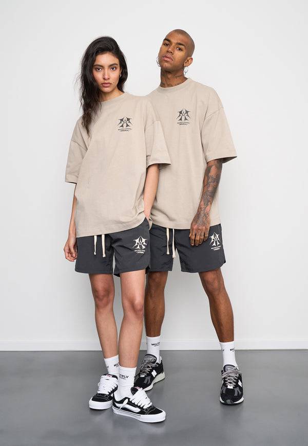 Multiply Spparel Woven Shorts SKETCH Black Soda Black Friday Preise