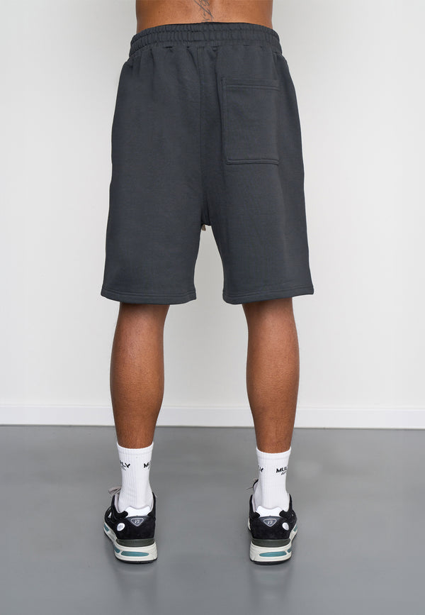 Multiply Spparel Shorts ANTIQUE Black Soda Washed Im Verkauf