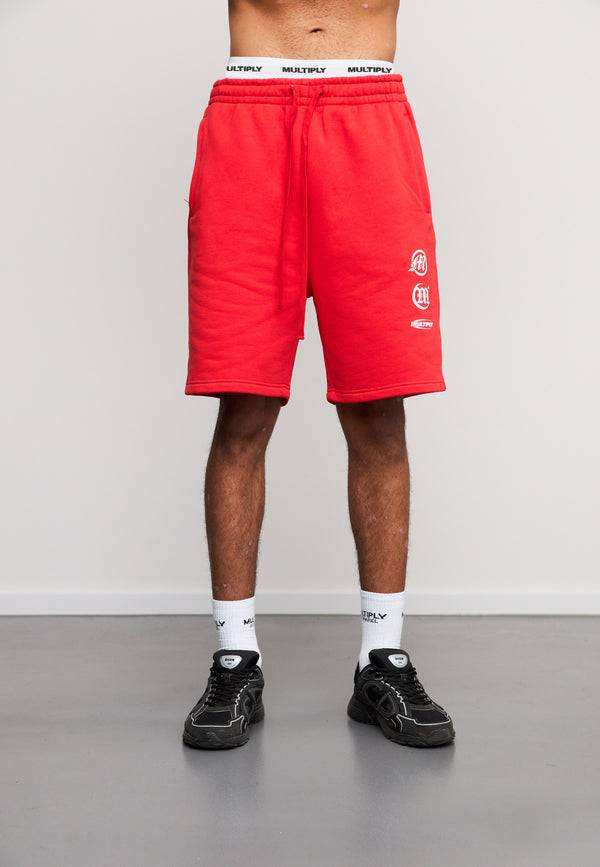 Multiply Spparel Shorts CONVICT Flame Scarlet Online