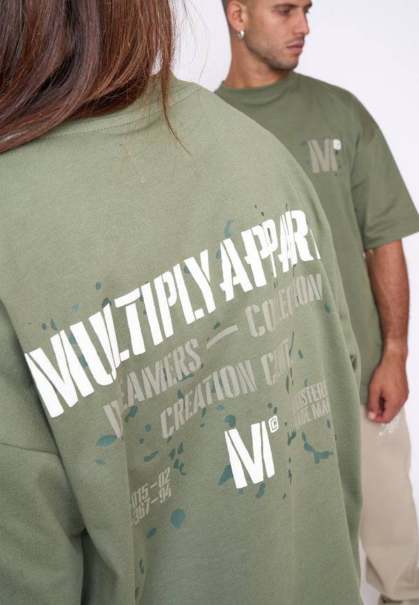 Multiply Spparel Oversize T-Shirt DRILL Four Leaf Clover Verkauf