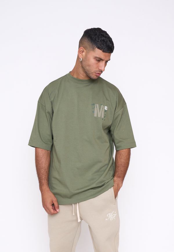 Multiply Spparel Oversize T-Shirt DRILL Four Leaf Clover Verkauf