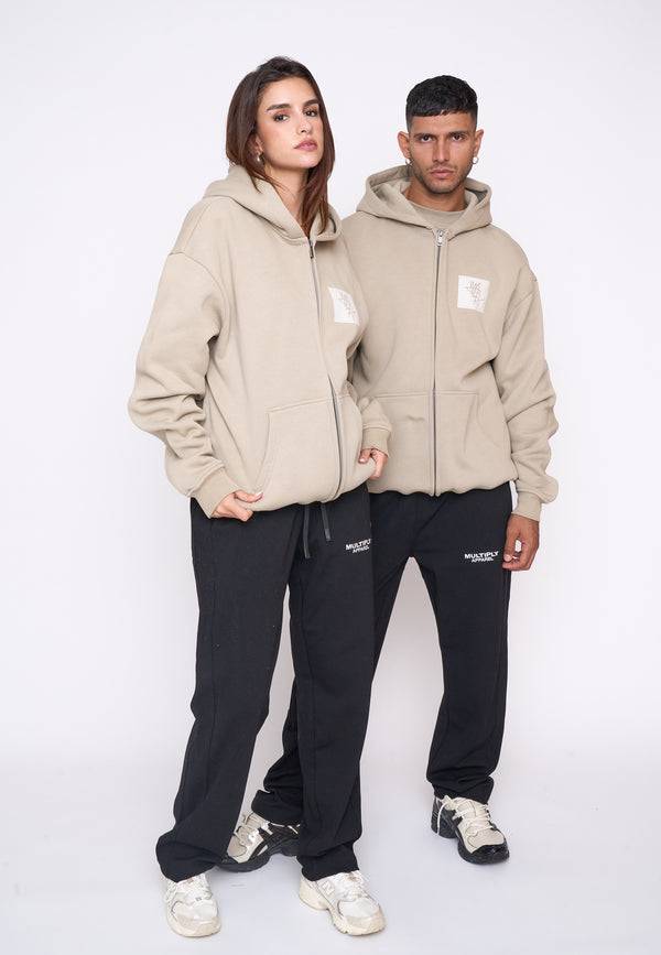 Multiply Spparel Oversize Zip Hoodie COACH Seneca Rock Schlussverkauf