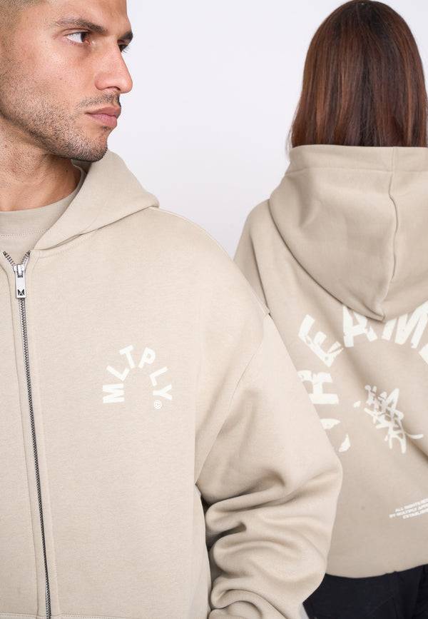 Multiply Spparel Oversize Zip Hoodie PENALTY Seneca Rock Günstiger Verkauf