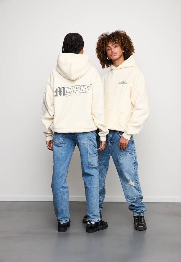 Multiply Spparel Oversize Hoodie COURT Egret Kostenloser Versand