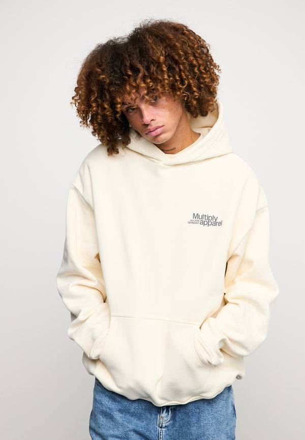 Multiply Spparel Oversize Hoodie COURT Egret Kostenloser Versand