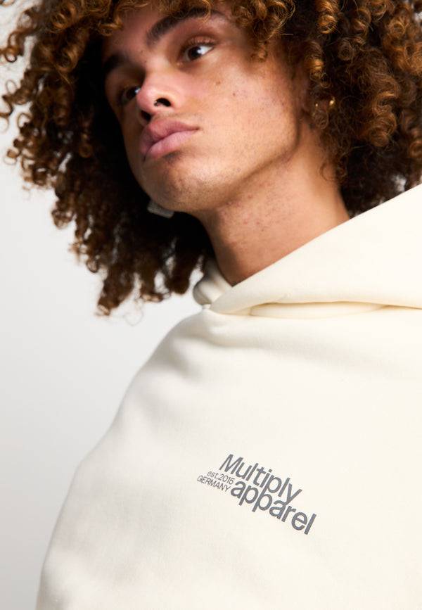 Multiply Spparel Oversize Hoodie COURT Egret Kostenloser Versand