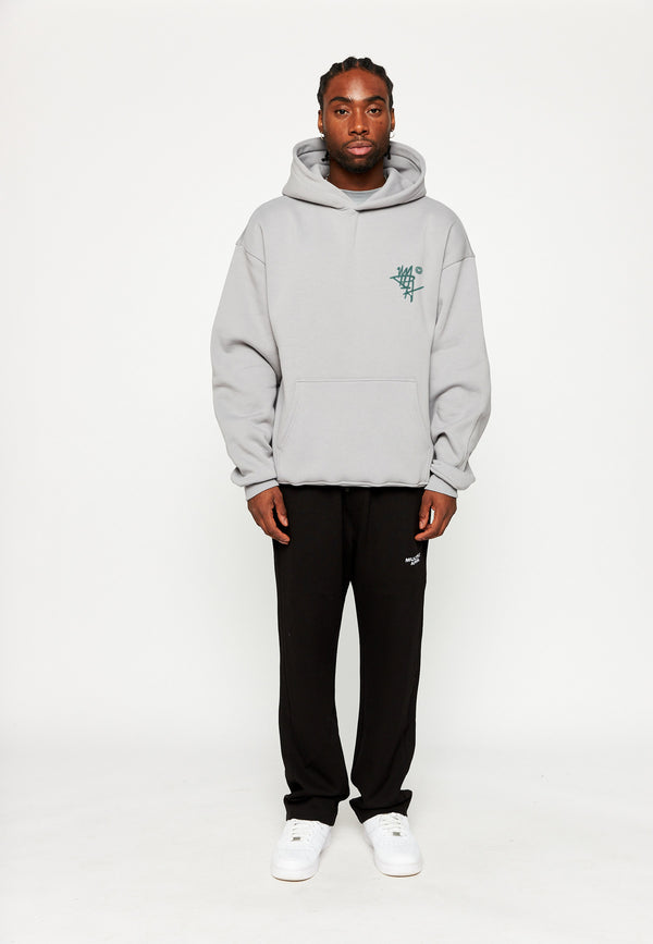 Multiply Spparel Oversize Hoodie DEADLY Ultimate Grey Limitierter Zeitrabatt