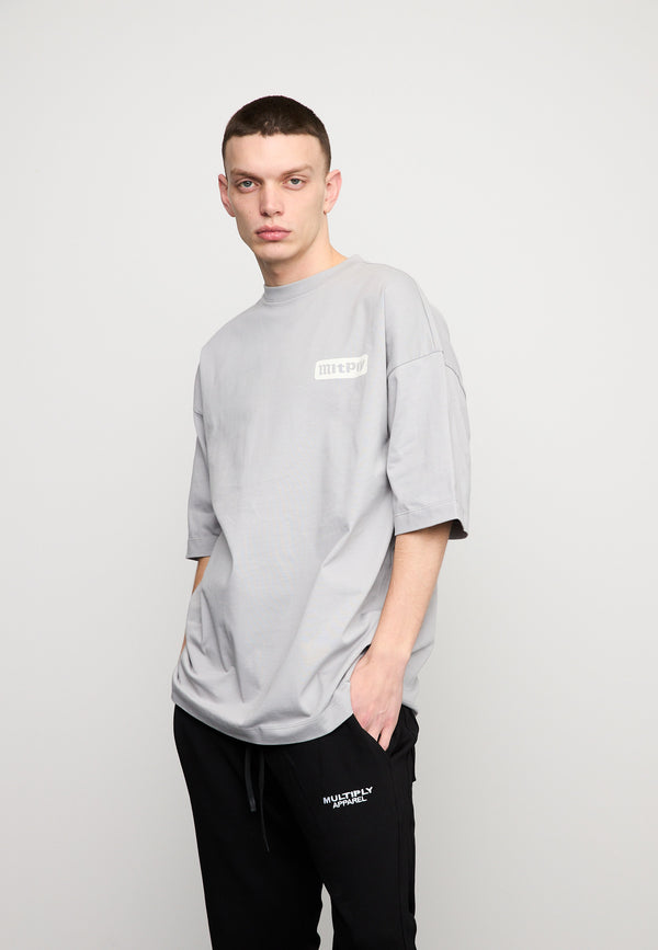 Multiply Spparel Oversize T-Shirt RIGHTS Ultimate Grey Großer Ausverkauf