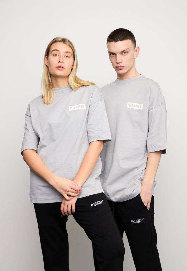 Multiply Spparel Oversize T-Shirt RIGHTS Ultimate Grey Großer Ausverkauf