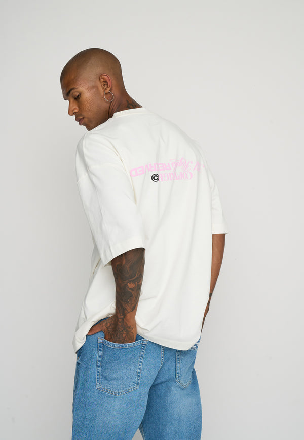 Multiply Spparel Oversize T-Shirt RESERVED Snow White Muttertagsangebot