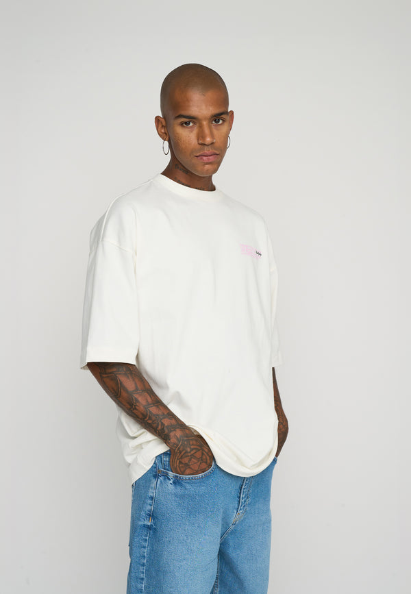 Multiply Spparel Oversize T-Shirt RESERVED Snow White Muttertagsangebot
