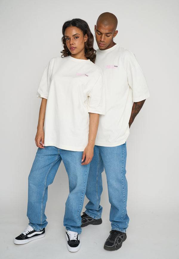 Multiply Spparel Oversize T-Shirt RESERVED Snow White Muttertagsangebot