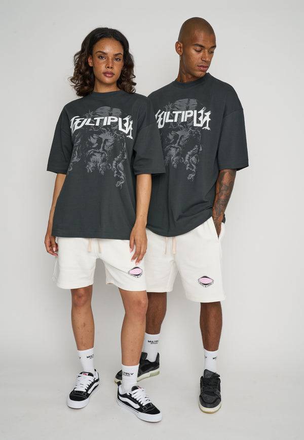 Multiply Spparel Oversize T-Shirt SACRED Black Soda Online Outlet