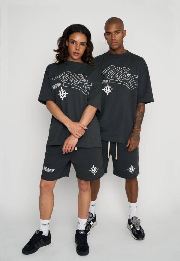 Multiply Spparel Oversize T-Shirt SECRECY Black Soda Zeitlich begrenztes Angebot