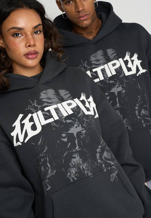 Multiply Spparel Oversize Hoodie SACRED Black Soda Exklusive Angebote