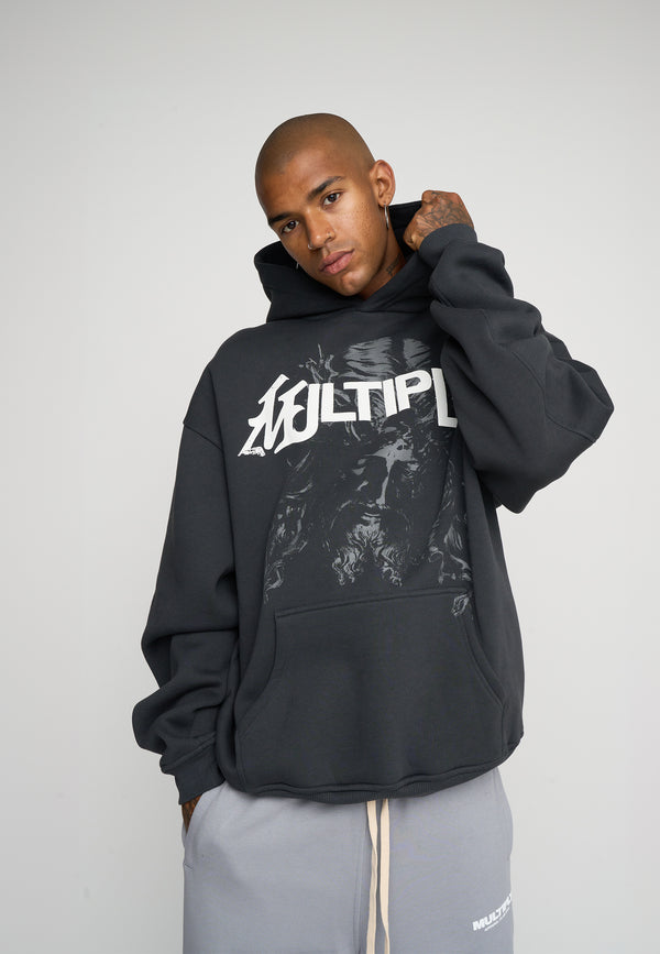 Multiply Spparel Oversize Hoodie SACRED Black Soda Exklusive Angebote