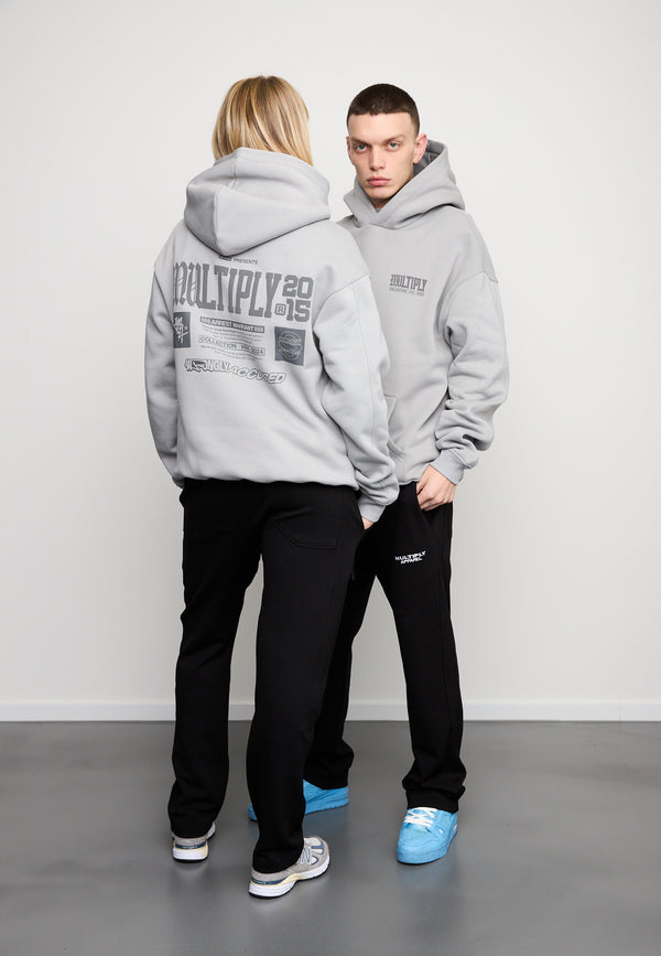 Multiply Spparel Oversize Hoodie WRONGLY Ultimate Grey Kauf eins, bekomm eins gratis