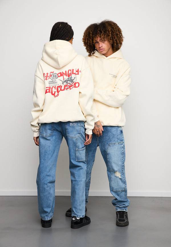 Multiply Spparel Oversize Hoodie INNOCENCE Egret Wochenangebot