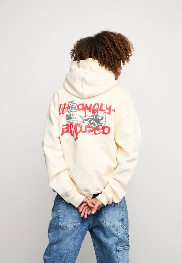 Multiply Spparel Oversize Hoodie INNOCENCE Egret Wochenangebot