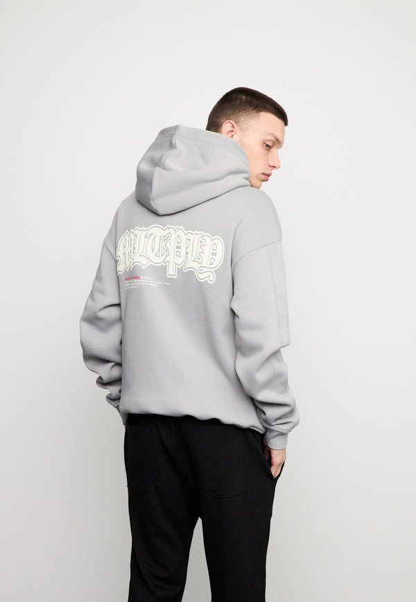 Multiply Spparel Oversize Hoodie MISJUDGED Ultimate Grey Kostenlose Rückgabe
