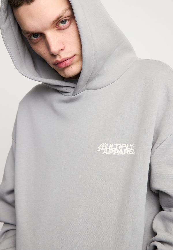 Multiply Spparel Oversize Hoodie MISJUDGED Ultimate Grey Kostenlose Rückgabe