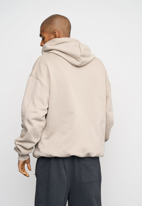 Multiply Spparel Oversize Zip Hoodie ANTIQUE Vintage Khaki Bis zu 65% Rabatt