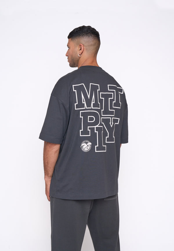 Multiply Spparel Oversize T-Shirt ELISION Black Soda Fabrikladen