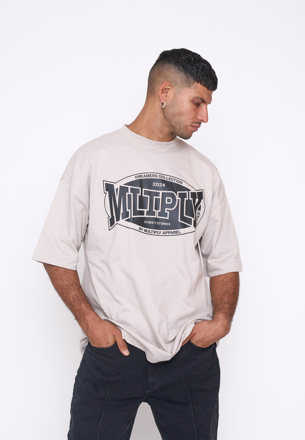 Multiply Spparel Oversize T-Shirt SPIRIT Dove Begrenzt auf 3 Tage