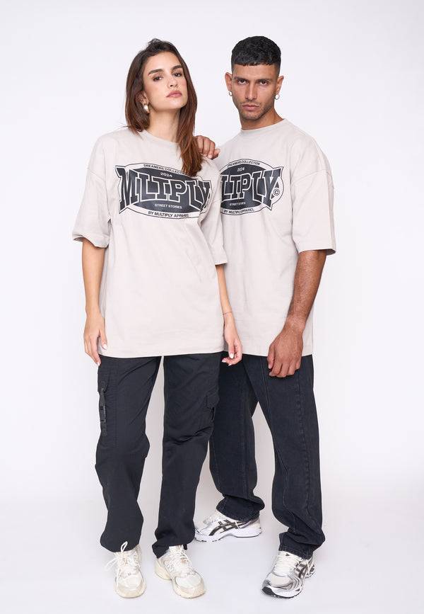 Multiply Spparel Oversize T-Shirt SPIRIT Dove Begrenzt auf 3 Tage
