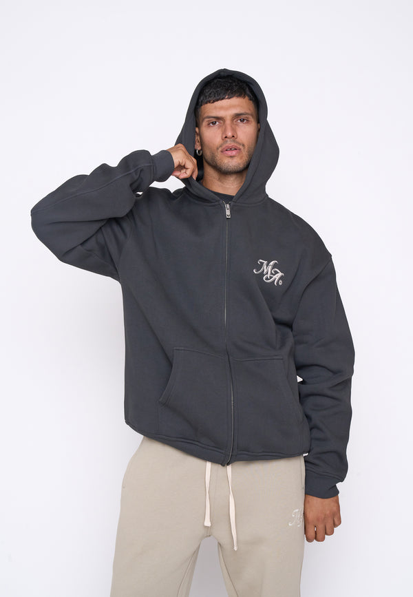 Multiply Spparel Oversize Zip Hoodie HERO Black Soda Black Friday Preise