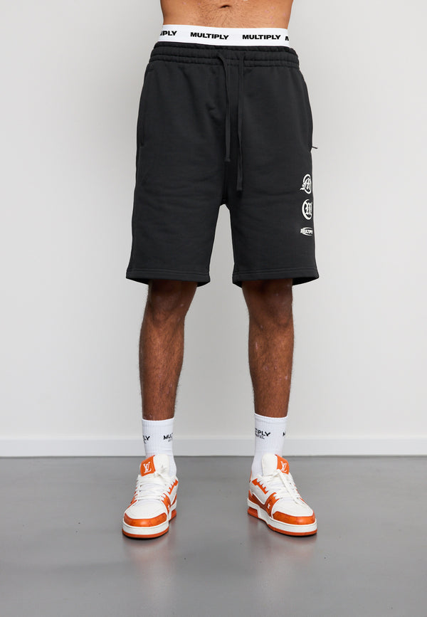 Multiply Spparel Shorts CONVICT Black Soda Washed 2025