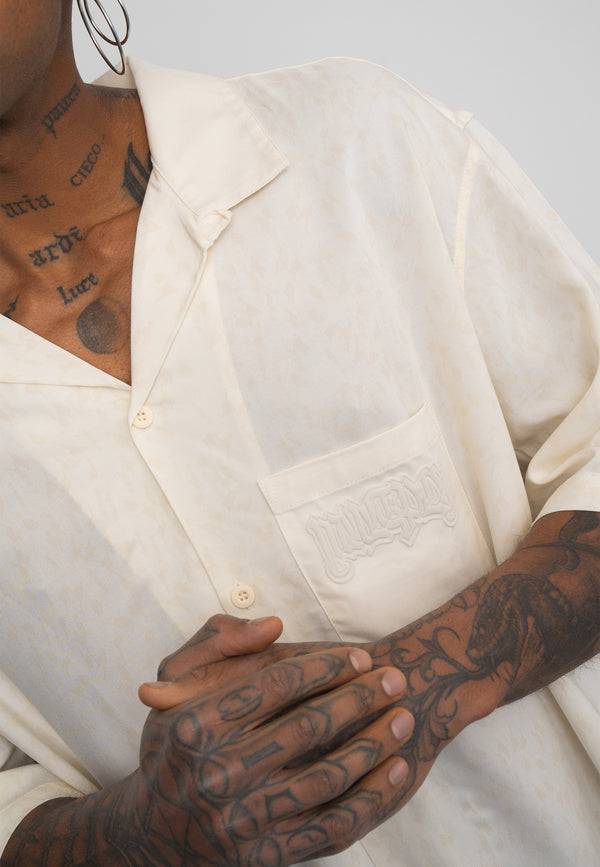 Multiply Spparel Oversize Shirt INMATES White Asparagus Blitzverkäufe