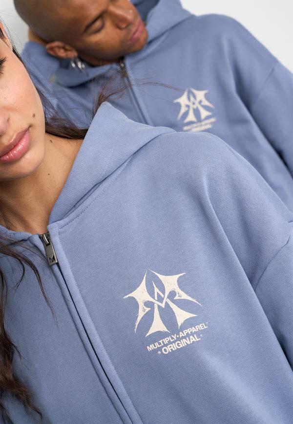 Multiply Spparel Oversize Zip Hoodie SKETCH Wild Wind Fabrikpreis