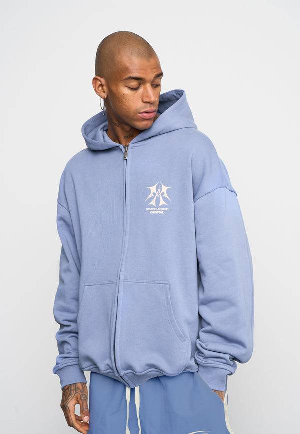 Multiply Spparel Oversize Zip Hoodie SKETCH Wild Wind Fabrikpreis