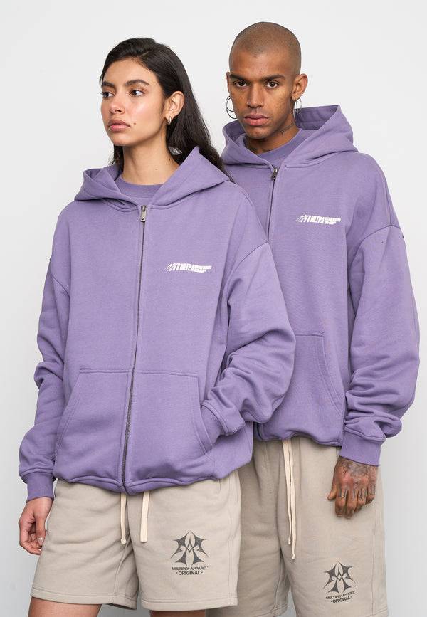 Multiply Spparel Oversize Zip Hoodie TEAMWORK Cadet Sonderangebot