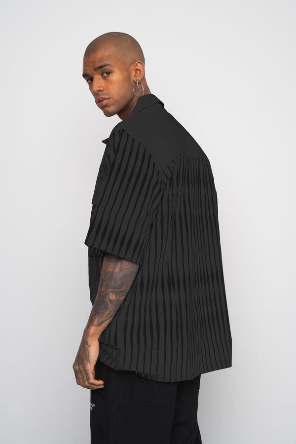 Multiply Spparel Oversize Shirt BARS Black Soda Großer Ausverkauf