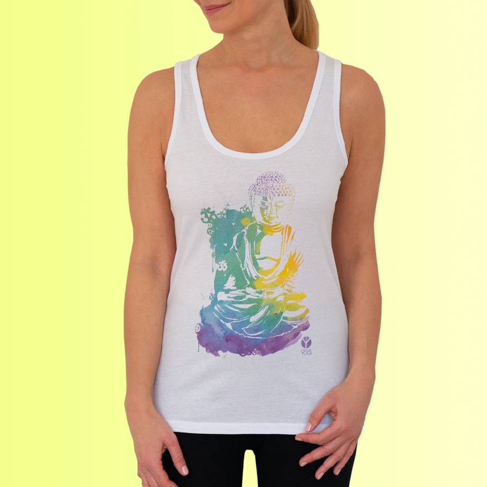 Natural Born Yogi Buddha Spirit – Tank-Top Vierteljährliche Förderung