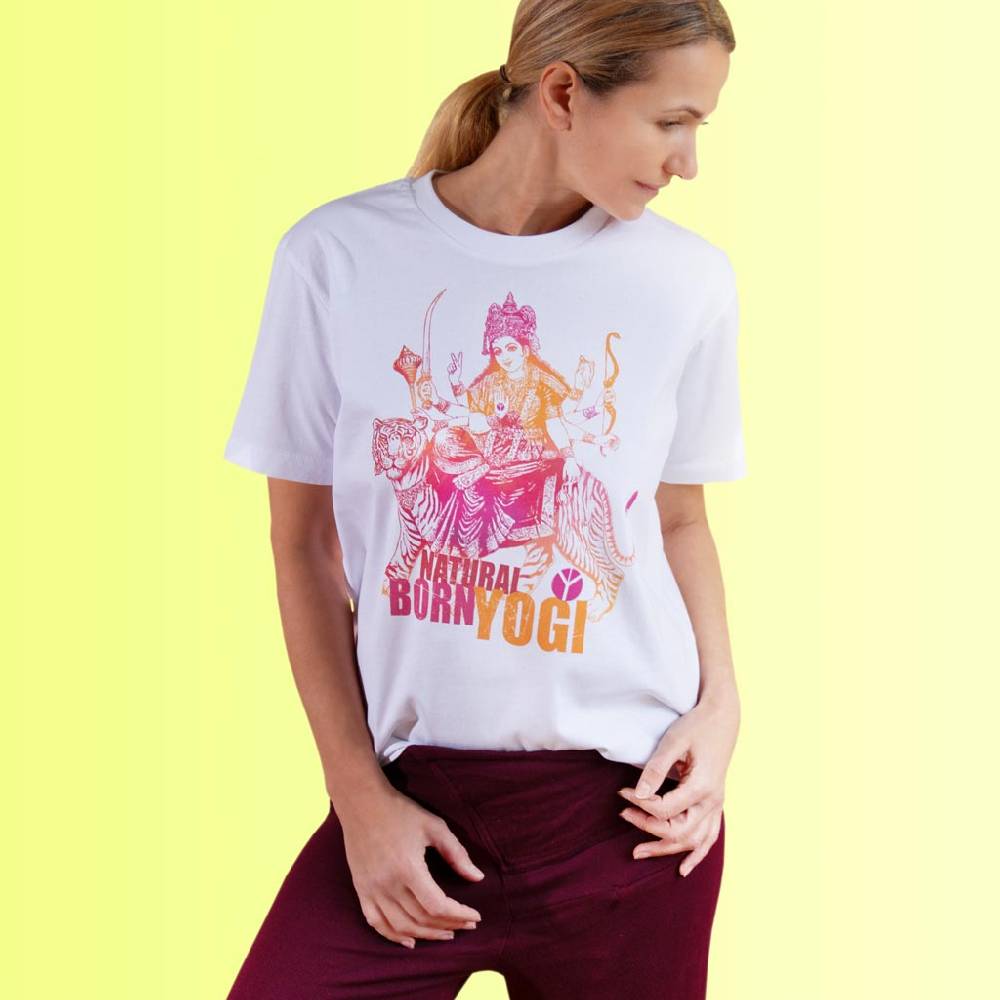 Natural Born Yogi Delicious Durga – T-Shirt Super Rabatt