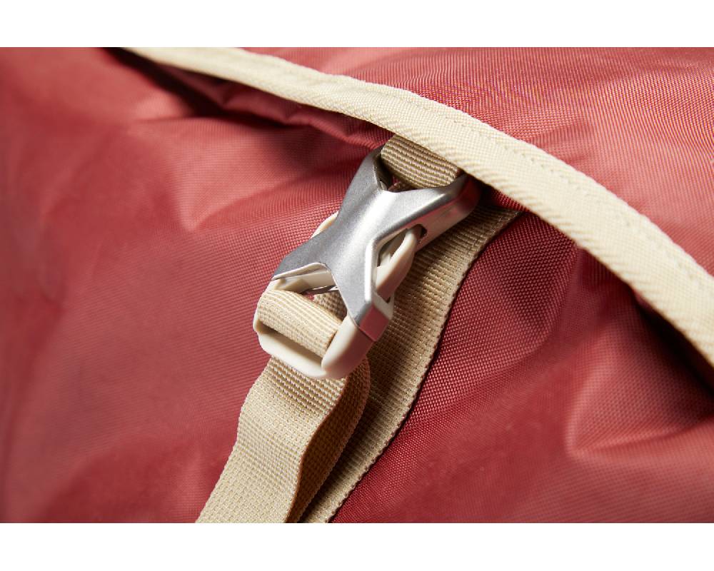 Nordisk Verran 115 Wheeled Duffel 115 L Burnt Red Kostenloser Versand