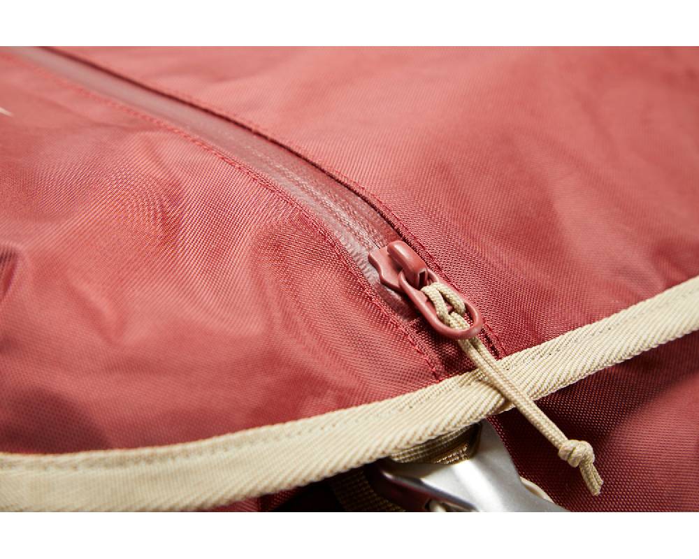 Nordisk Verran 115 Wheeled Duffel 115 L Burnt Red Kostenloser Versand